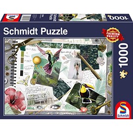 Schmidt Spiele Jigsaw Puzzle 1000 Pieces 58354 Mood Board, Multi-Colour