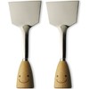 Nagao Waiwai Kitchen Okonomiyaki Spatula, Set of 2, 7.2 inches,