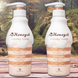 Honeyche Hair Balm Moisturizing Hair Oil Creamy Honey Treatment 2pcs 470ml / 허니체 헤어밤 수분공급 헤어오일 크리미 허니 트리트먼트 2개 470ml
