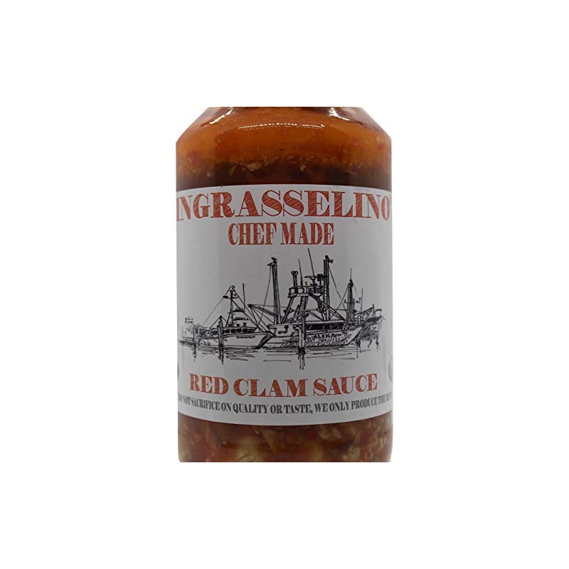 INGRASSELINO™ Red Clam Sauce (24 oz) 2 pack