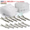 Molex -1 Complete Set - (6 Circuit) w/14-20 AWG, Wire