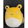 Jazwares/Squishmallows Squishmallow 8" Leigh Yellow Spotted Frog w/Custom Beaded "I
