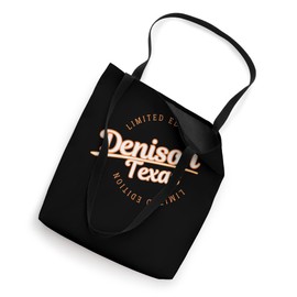 Retro Athletic Denison TX Apparel Tote Bag