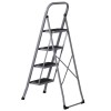 SEGAWE 4 Step Ladder Folding Step Stool with Wide Anti-Slip