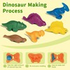 Aprilwolf 23 PCS Dinosaur Dough Sets for Kids Ages 3