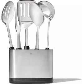 Kitchen NEW - OXO Stainless Steel Kitchen Tool 6pc Set - Turner/Spoon/L