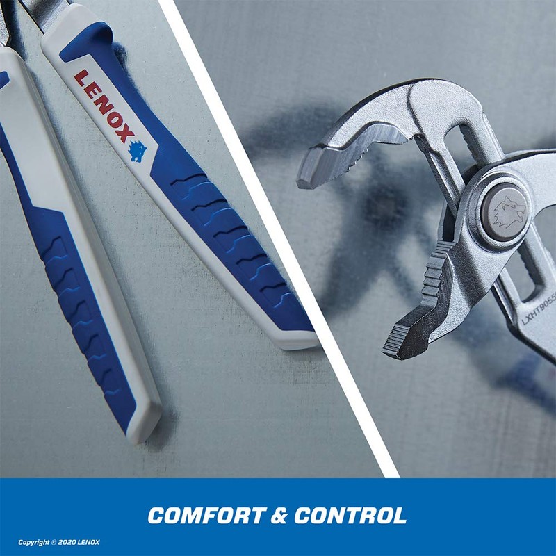 LENOX TOOLS LXHT90550 Quick-Adjust 8" V-Jaw Plier