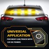 cshauauto 35" LED Emergency Strobe Light Bar Rooftop Warning Traffic