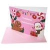 TryPinky® Christmas Cards with Envelope Set with Coloured Envelopes -