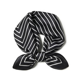 100% Mulberry Silk Scarf 21 "x 25" Square - Neck Scarf - Women Men Small Square Pocket Scarf - With Gift Packed