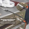 Smithok 2 Pack, 1/4 inch to 3.5mm Headphone Adapter TRS