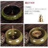 COOLPIPIT Incense Burner/Incense Set, Antique, Stylish, Pottery, Yoga, Interior, Swirl,