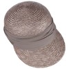 Seeberger Women's Serie Rügen Sunhat, Brown (Taupe 0086), 57 cm