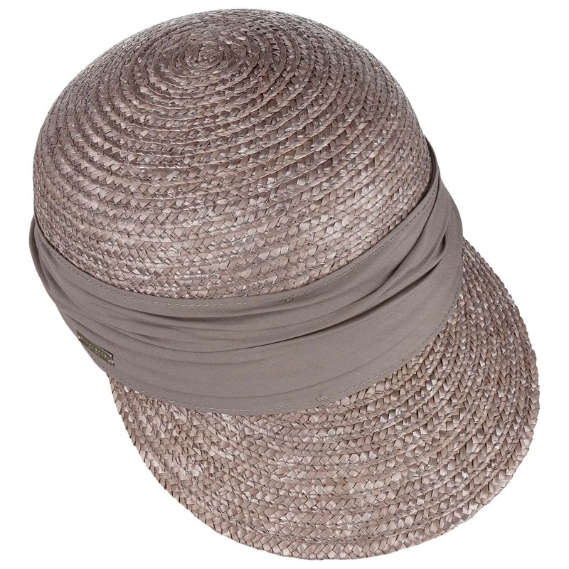 Seeberger Women's Serie Rügen Sunhat, Brown (Taupe 0086), 57 cm