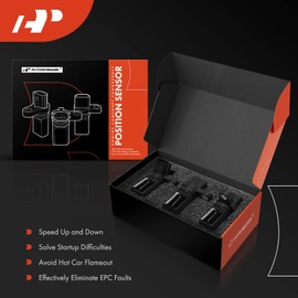 A-Premium Camshaft Crankshaft Position Sensor Compatible with Nissan & Infiniti Vehicles - 3.5L V6 - Altima, Maxima, 350Z, Murano, Quest, FX35, G35, M35 - Set of 3
