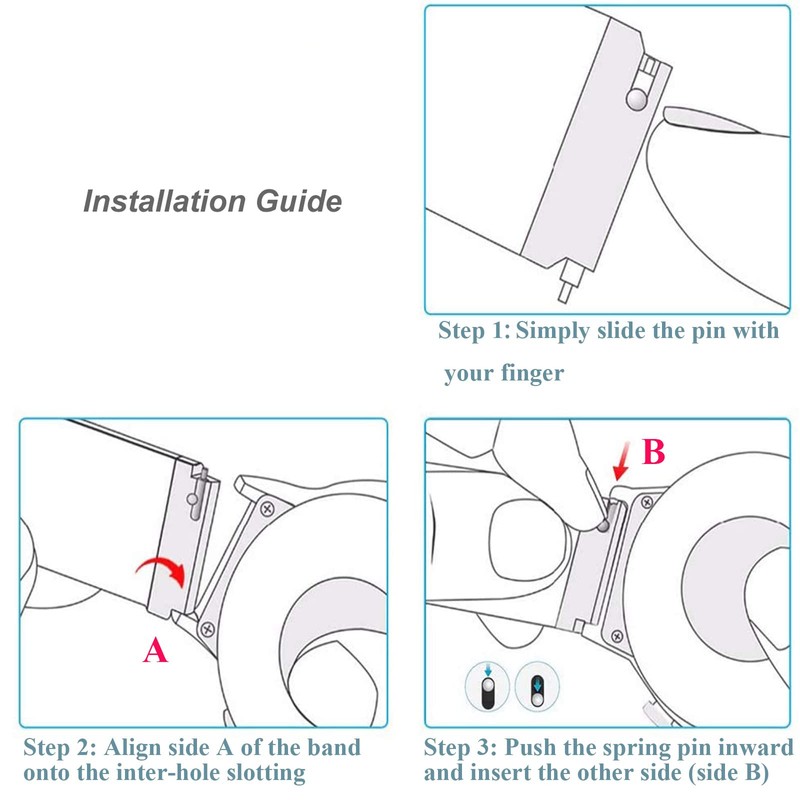 NewJourney 2 Pack Compatible with Anio 5 Replacement Strap, 20