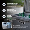 Hogg 20 qt Hard Cooler with Handle, Insulated Portable Cooler,