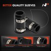 A-Premium 44" Universal Flexible Radiator Hose - Stainless Steel Water