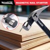 Meiwaltee 20 oz Heavy Duty One-piece Forged Hammer, Straight Claw