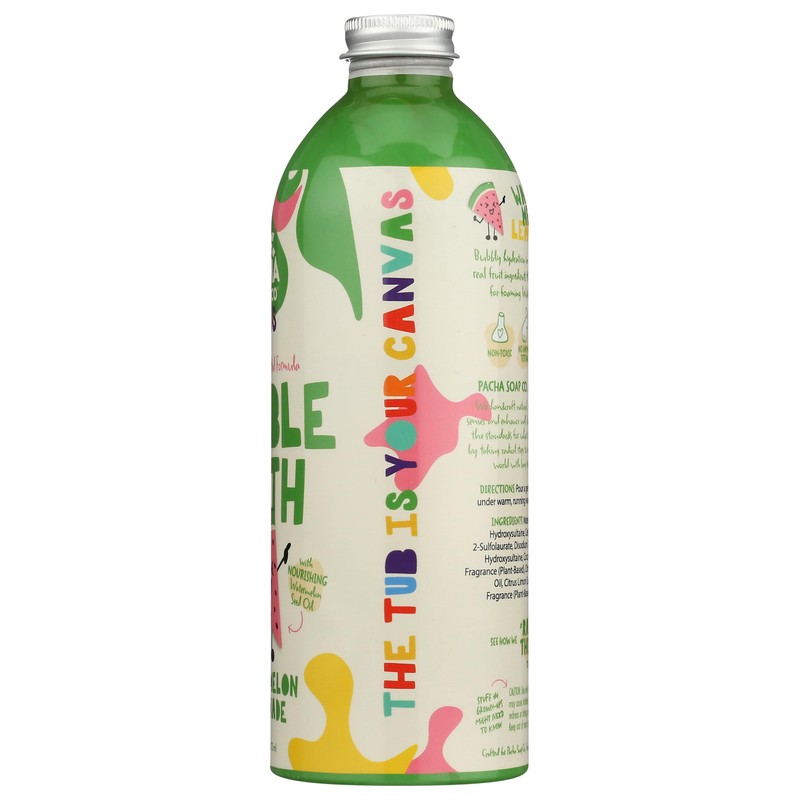 PACHA SOAP Kids Watermelon Lemonade Bubble Bath, 16 FZ