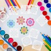 MWOOT 60 Pcs Mandala Stencils, Floral Templates for Painting on