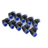 8 mm IQS Pneumatic Angle Connector 90° Pack of 10