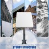Satellite Internet Pole Mount Windproof Weather Resistant Roof Wall Mounting