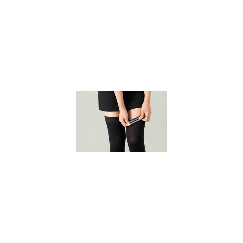 rekkusufitto Sheer Stockings without toe Medium Pressure Light Beige Medium