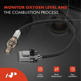 A-Premium Sonda Lambda Compatible con Infiniti G20, Q45, QX4 y Nissan Frontier, Maxima, Quest, Sentra, Xterra, Pathfinder, 200SX y Mercury Villager, Reemplazo# 2269046P00