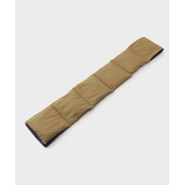 Takeokikuchi G8701092 Men's Stole Muffler (Pocketable) Reversible Down Scarf, beige (054)