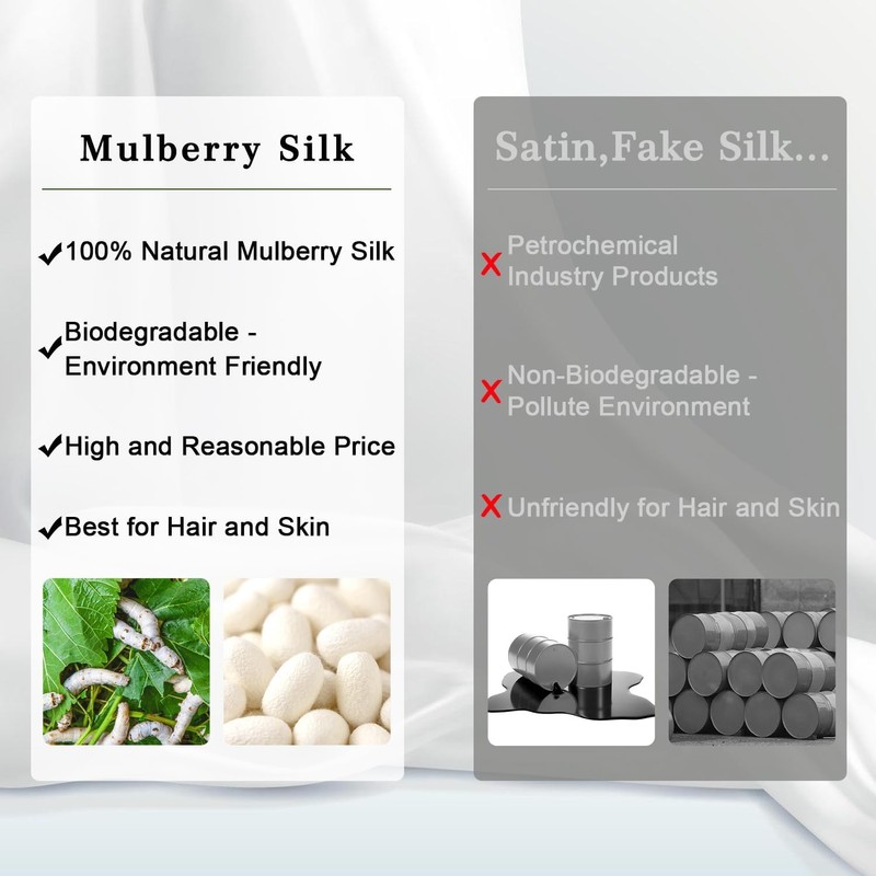 ZIMASILK 100% Mulberry Silk Pillowcase for Hair & Skin, 19
