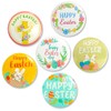 Kokoma 6 Pcs Happy Easter Button Pin for Women Girls