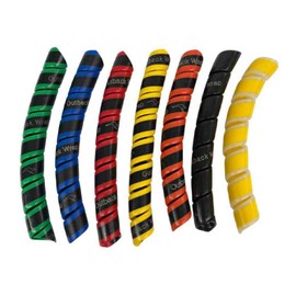 Outback Wrap - Python Hydraulic Hose Management Protector and Tagging Wraps for Farming and Agriculture Equipment, Tractors, Harvesters, Planters, and Sprayers -20mm Diameter -15 Foot- Orange