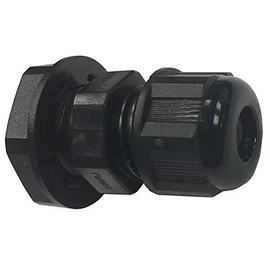 Kable Kontrol Nylon Cable Glands – Straight Gland | 3/4” Diameter | 14 NPT Thread | 50 Pcs/Pack | Black | Nylon 6-6 | Flame Retardant | Fully Waterproof: IP68 Certified | Electrical Gland