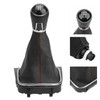 PU Leather Gear Shift Knob with Dustproof Cover Boot