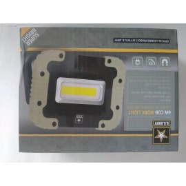 Armed Forces US Army LED Light Super Bright 4AA Batteries included Magnetic 180 adjustable