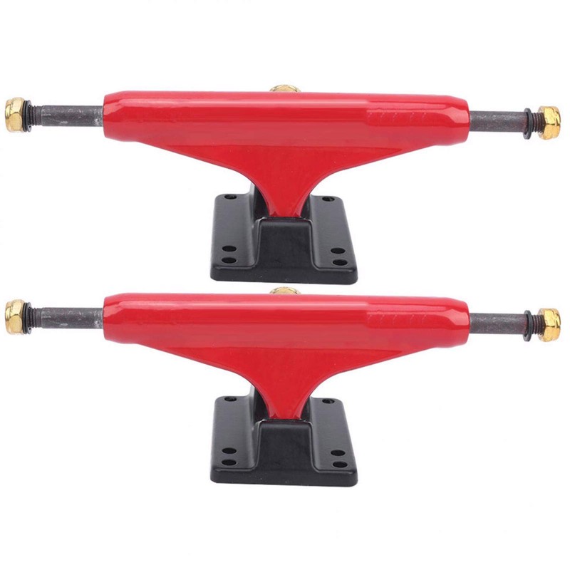 2PCS Skateboard Trucks, Aluminum Skateboard Bracket Sturdy Lightweight Tensor Trucks