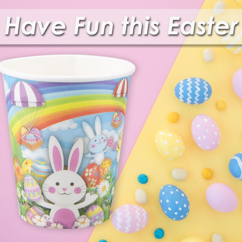 VFM - Easter Paper Cups Picnic-Party Accessories Easter Bunny Design