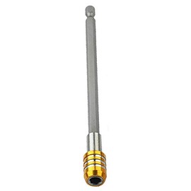 Magnetic Drill Bits POWERTOOL 1/4" 150MM Extension Bit Holder Quick Release Screwdriver Bit for Power Drills (Pack of 2)