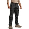 CQR Men's Tactical Pants, Water Resistant Ripstop Cargo Pants, Lightweight