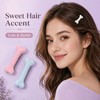 6 Pcs Colorful Bone Hair Clip, Bones Hairpins Skull Skeleton