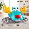JUKUDAHU Crawling Crab Toy for 6-12 12-18-36 Months Baby Toys