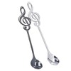 304 Stainless Steel Spoon Innovative Musical Notes Stirring Spoon for