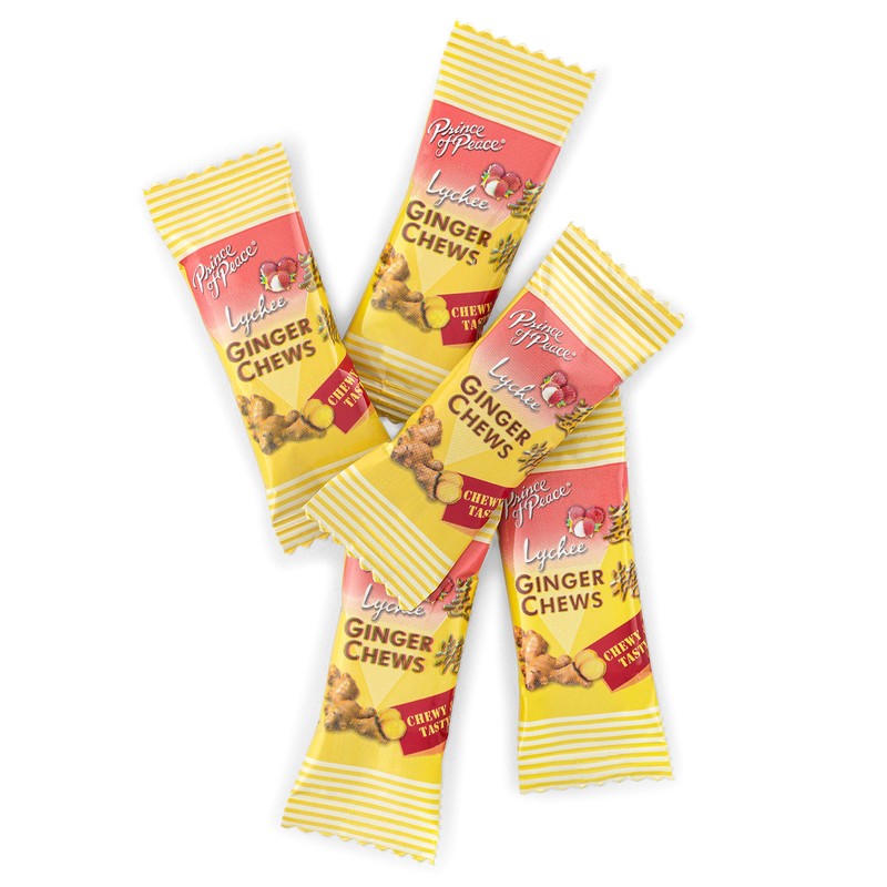 Prince of Peace Ginger Chews with Lychee, 4 oz. –