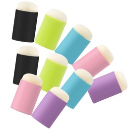 Operitacx 10pcs Painting Sponges Embossing Stamp Ink Pads for Crafting Rainbow Ink Pad Stamping Tool