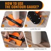 dodowin Contour Gauge with Lock, Fathers Day Gifts for Men
