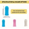 Unbranded 1 PC Pet Finger Toothbrush - Anti-Calculus Silicone Brush