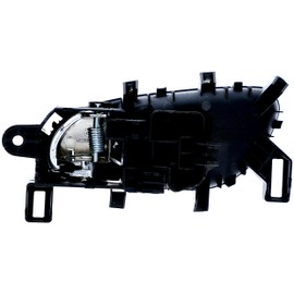 Dorman 15858 Interior Door Handle Compatible with Select Nissan Models, Chrome; Black