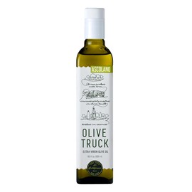 Olive Truck California Extra Virgin Olive Oil - Made from Early Harvest Olives, Authentic & Filtered, Glass Bottle, Cold-Pressed High Polyphenol Olive Oil - Ascolano (Italian) 16.9 fl oz (Pack of 1)