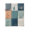 Vertbaudet Magic Forest Baby Playpen Mat Oeko-Tex Green Printed 75